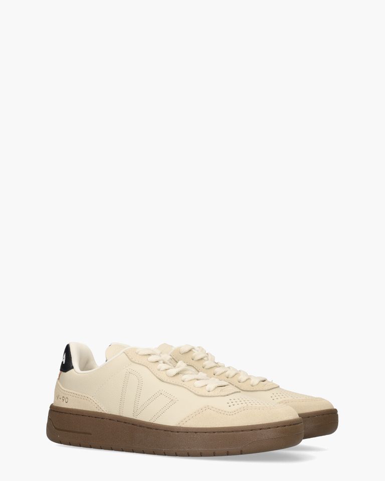V-90 O.T. Leather Beige Damessneakers