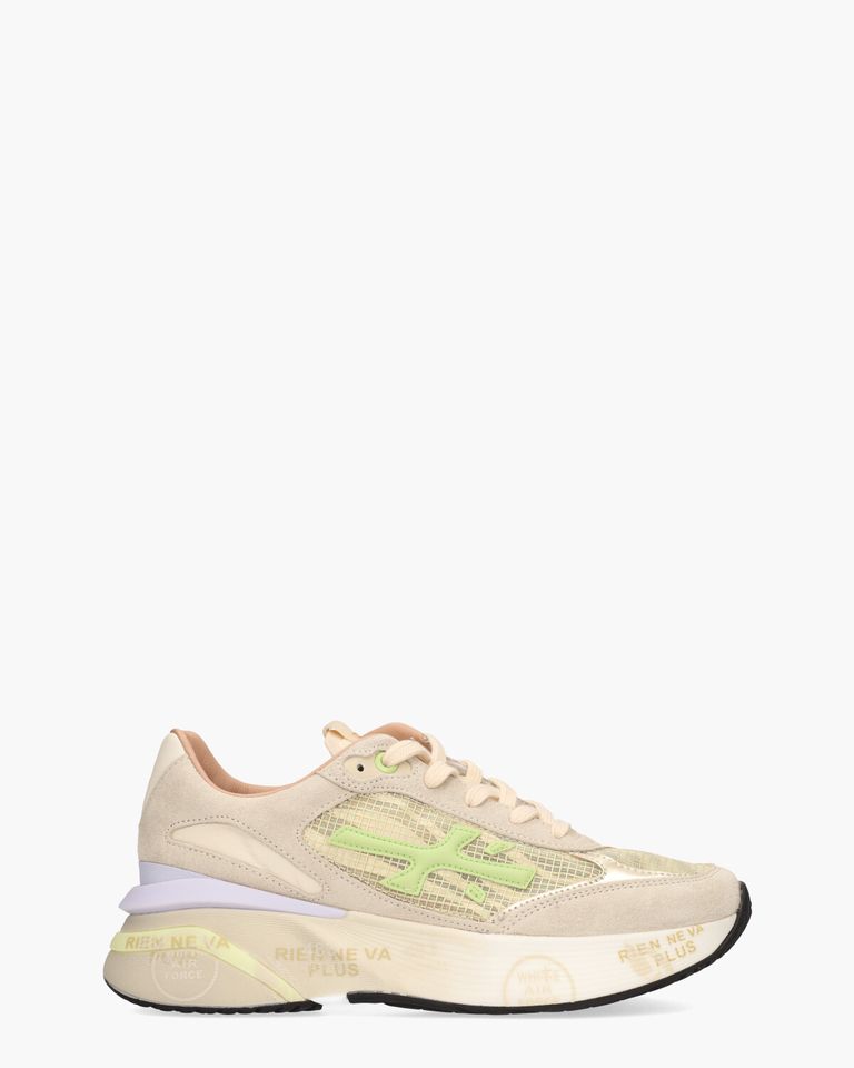 PREMIATA スニーカー ベージュ/レッド/グリーン　ほぼ未使用　38サイズ Premiata Moerun 7464 Damessneakers - Van Arendonk.nl