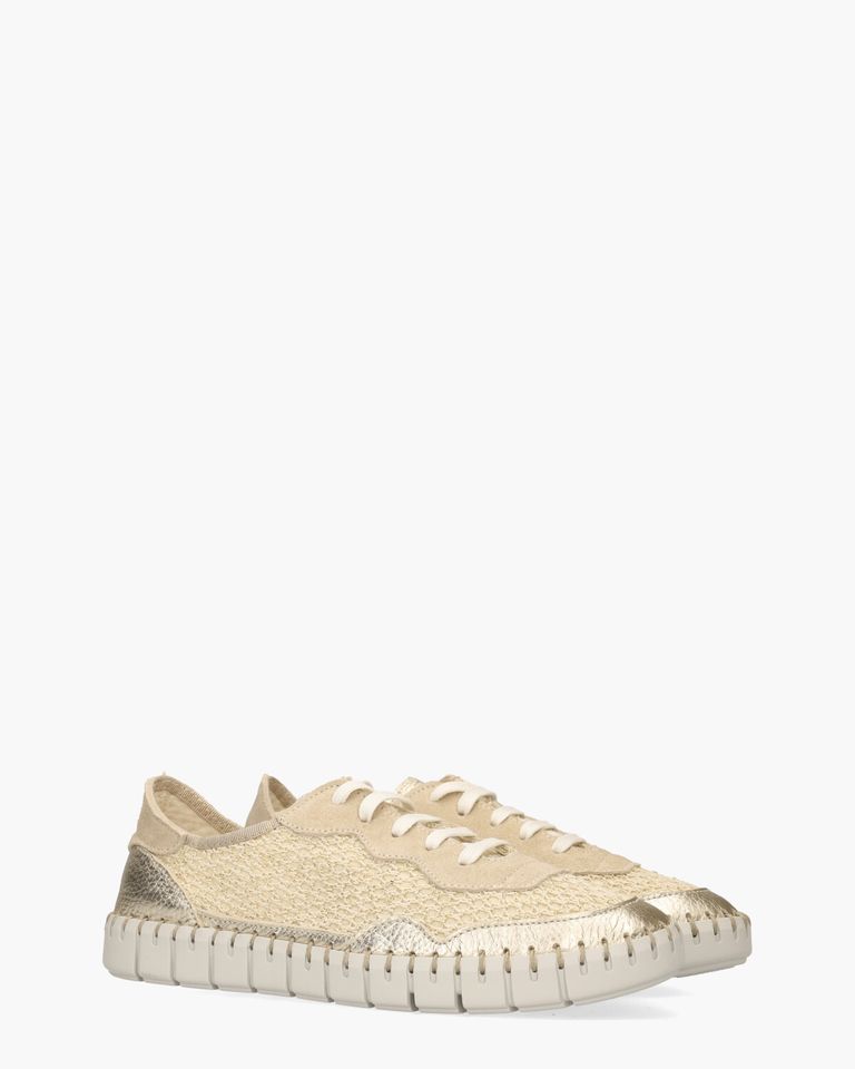Womal Beige Damessneakers