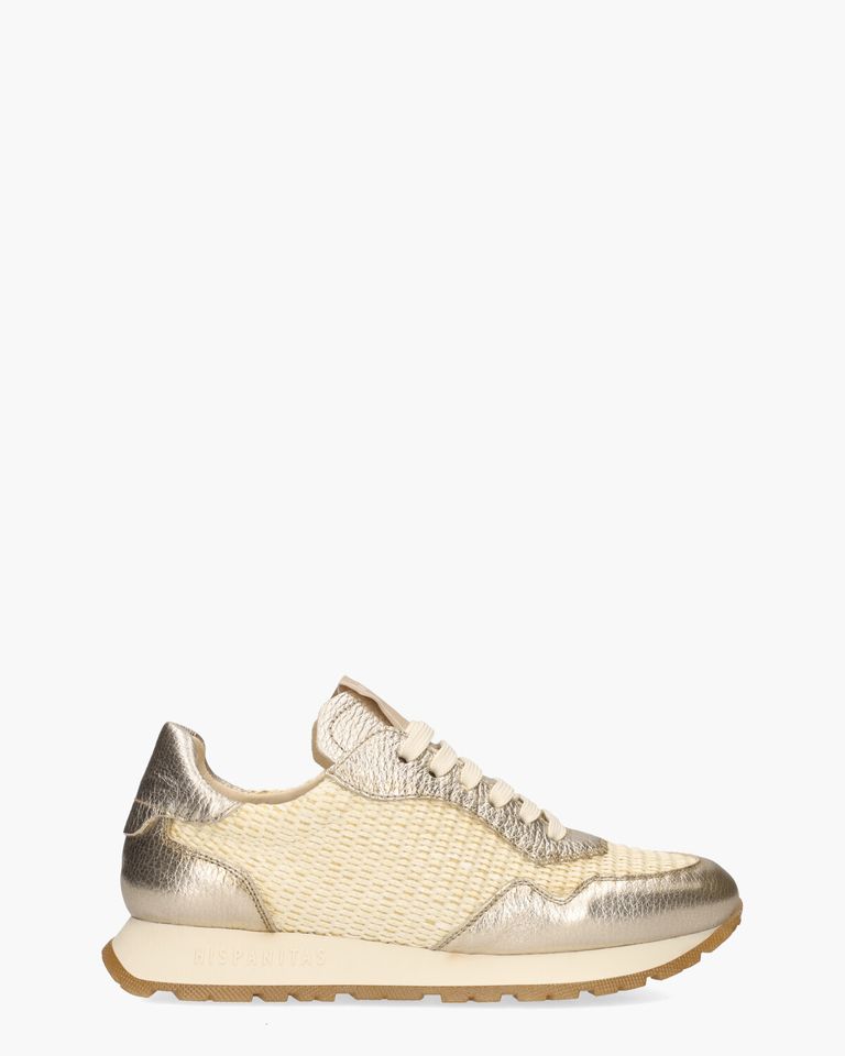 RHV254045 Goud/Ecru Damessneakers