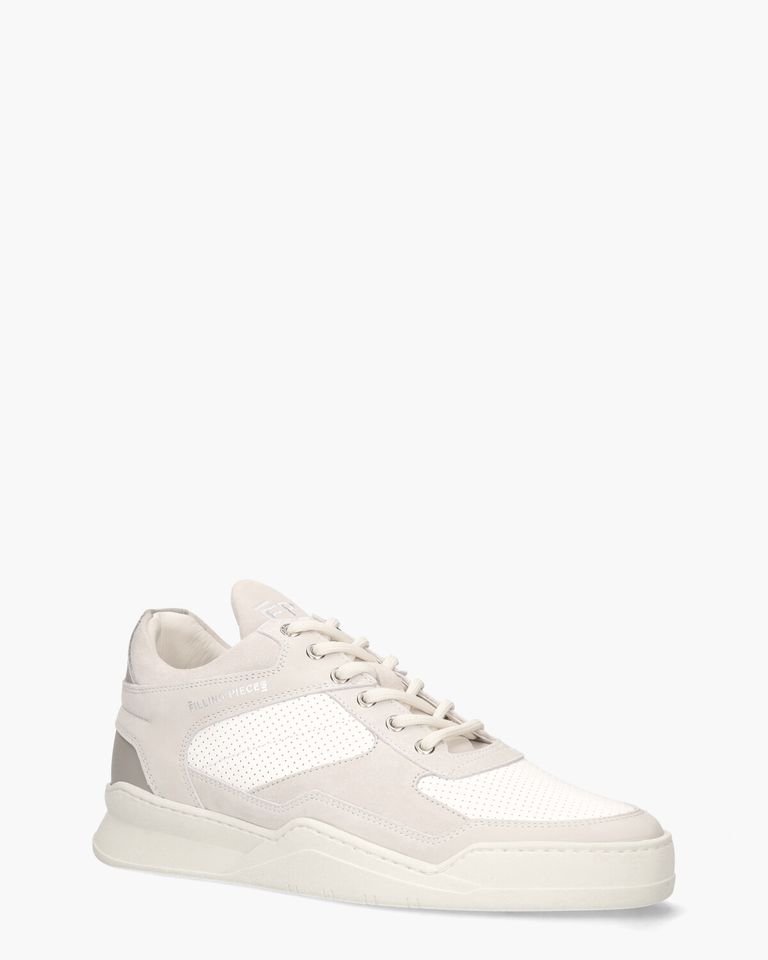 Low Top Ghost Paneled Off-White/Grijs Herensneakers