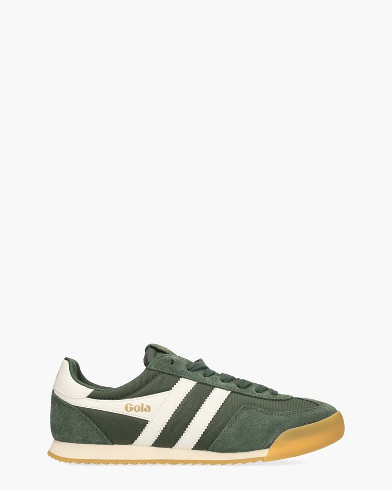 Europa Donkergroen/Wit Herensneakers