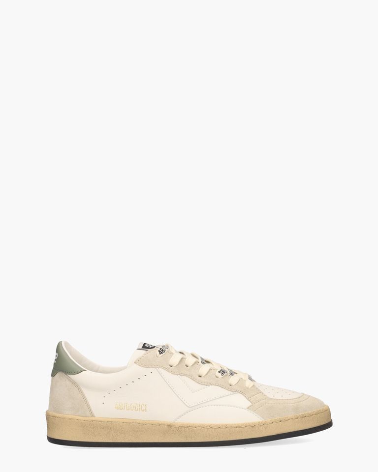 Play.New Wit/Beige Herensneakers