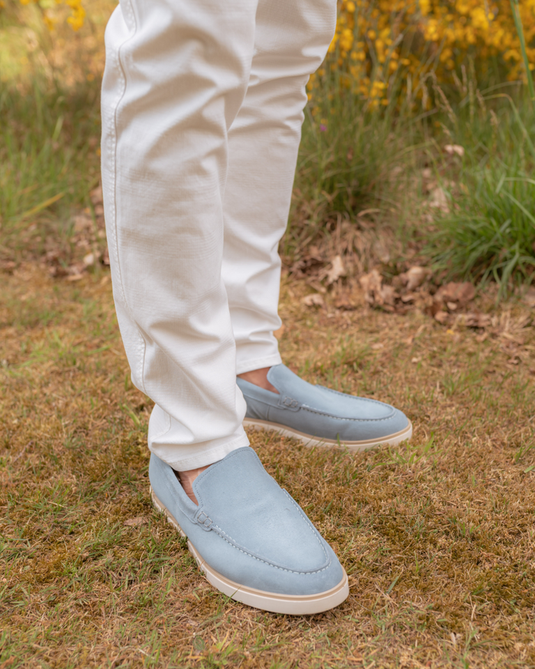 56402 Lichtblauw Herenloafers