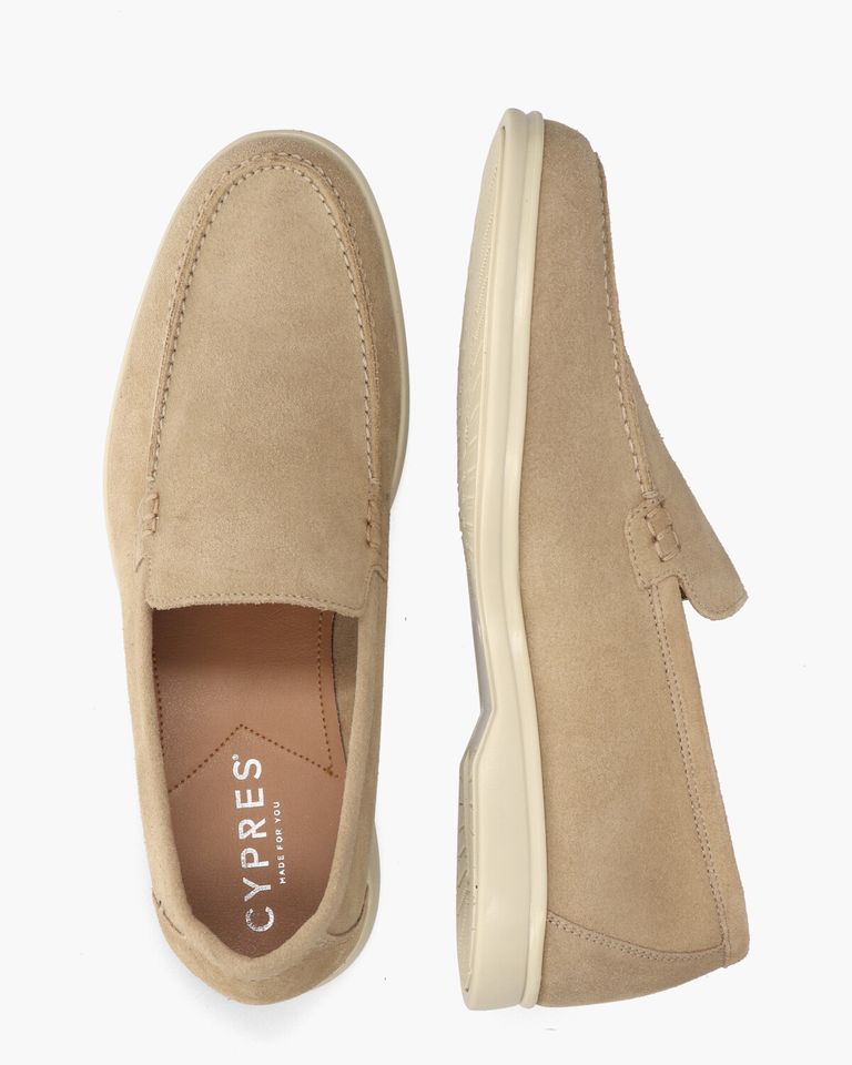 Theo Beige Herenloafers