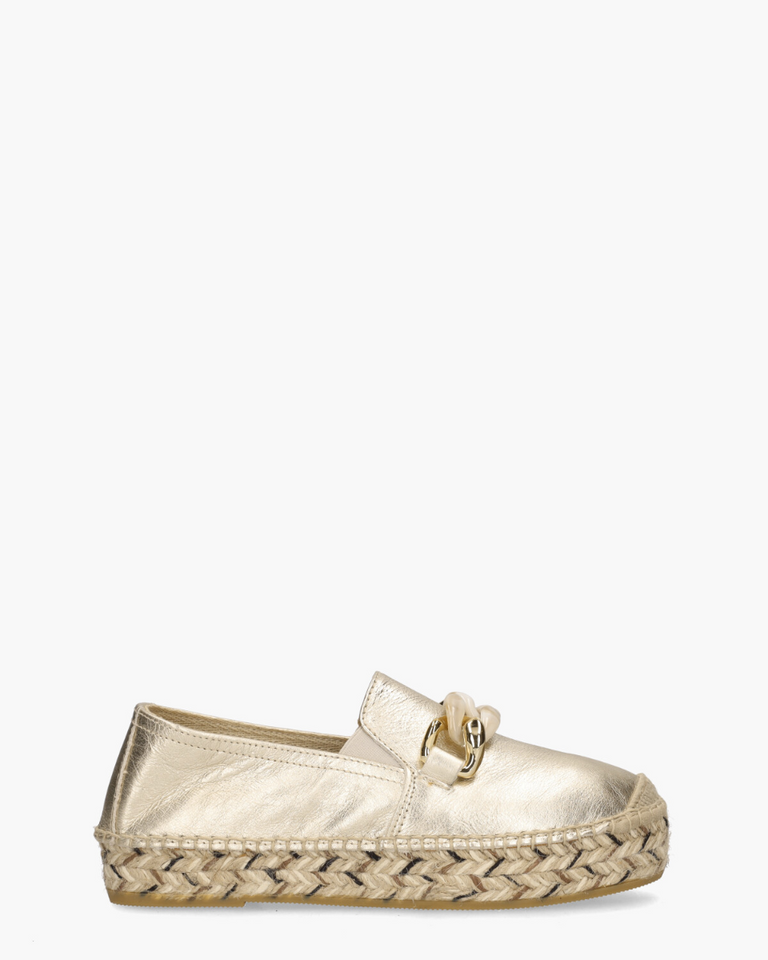 2041 Goud Damesloafers