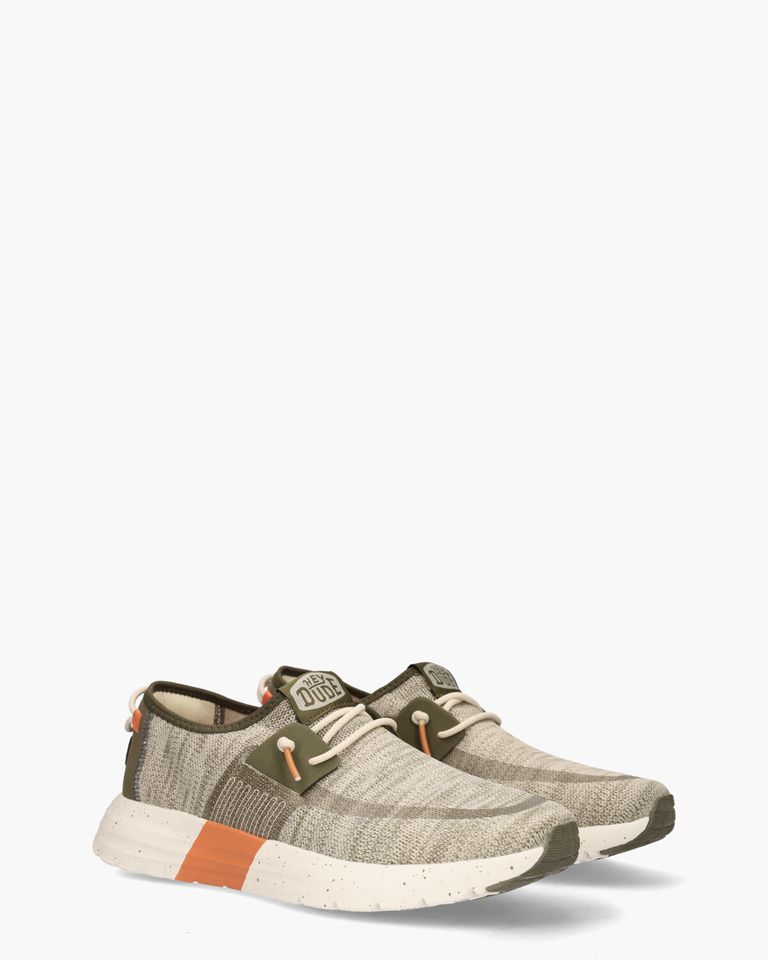 Sirocco Sport Groen Heren Veterschoenen