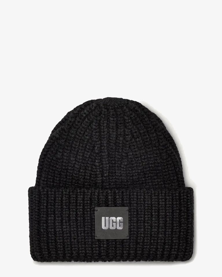 UGG Chunky Rib Beanie Black Muts - Van Arendonk.nl