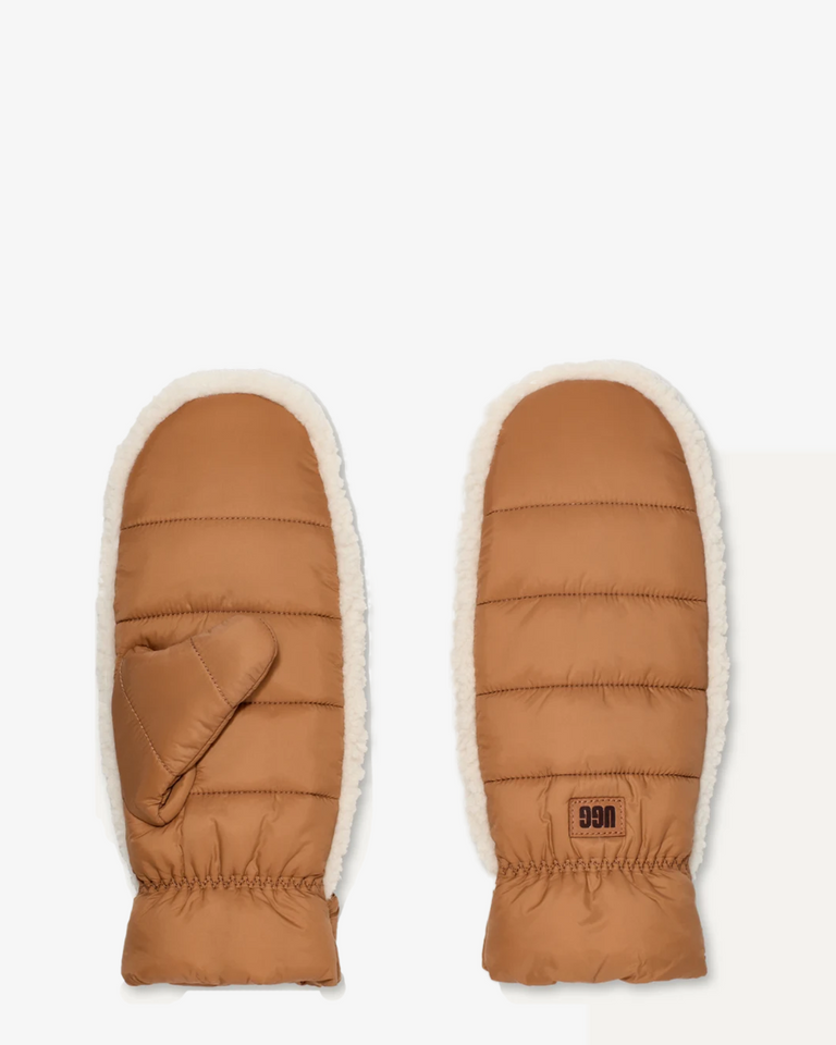 UGGfluff Mitten Chestnut Dameswanten